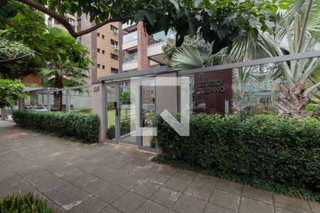 Studio para alugar com 36m², 1 quarto e 1 vagaFachada