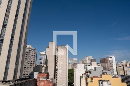 Vista de kitnet/studio para alugar com 1 quarto, 17m² em República, São Paulo