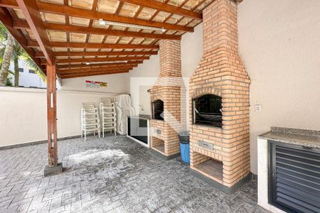Área comum - Churrasqueira de apartamento para alugar com 2 quartos, 85m² em Vila Julia, Guarujá