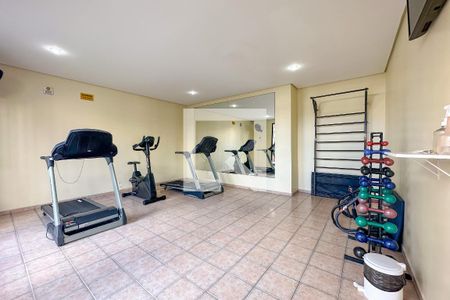 Área comum - Academia de apartamento para alugar com 2 quartos, 85m² em Vila Julia, Guarujá