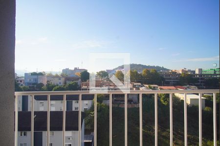 Sala - Vista de apartamento para alugar com 2 quartos, 60m² em Vila Nova, Novo Hamburgo