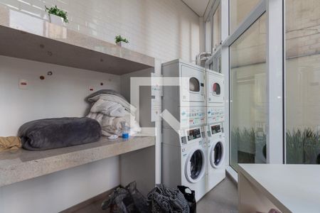 Studio à venda com 30m², 1 quarto e 1 vagaLavanderia