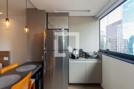 Studio à venda com 30m², 1 quarto e 1 vagaCozinha
