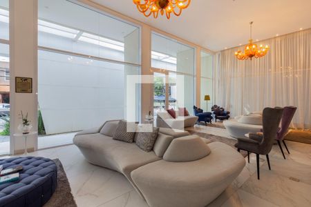 Studio à venda com 30m², 1 quarto e 1 vagaHall Social