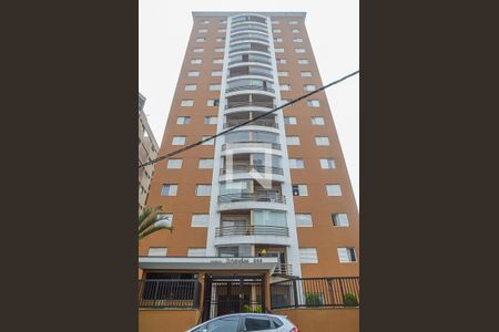 Apartamento à venda com 77m², 3 quartos e 2 vagasFachada e portaria