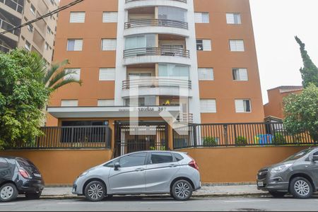 Apartamento à venda com 77m², 3 quartos e 2 vagasFachada e portaria