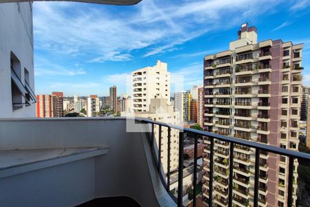 Varanda da Sala de apartamento à venda com 2 quartos, 156m² em Cambuí, Campinas