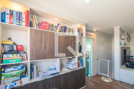 Escritório Cobertura de apartamento à venda com 3 quartos, 114m² em Parque São Vicente, Santo André