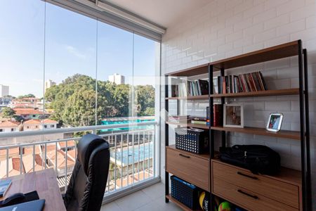 Varanda de apartamento à venda com 1 quarto, 45m² em Vila Moinho Velho, São Paulo