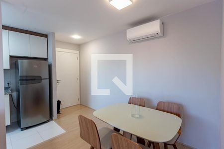 Sala de apartamento à venda com 1 quarto, 45m² em Vila Moinho Velho, São Paulo