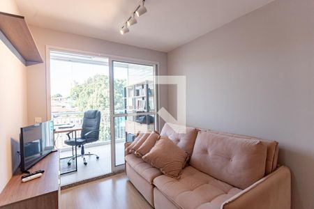 Sala de apartamento à venda com 1 quarto, 45m² em Vila Moinho Velho, São Paulo