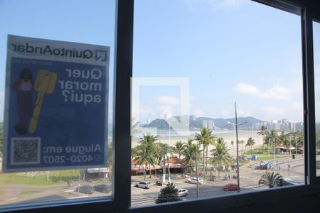 Vista de kitnet/studio para alugar com 1 quarto, 23m² em José Menino, Santos