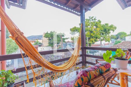 Varanda da Sala de casa à venda com 4 quartos, 218m² em Partenon, Porto Alegre