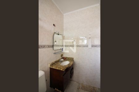 Banheiro do Quarto 1 - Suíte de casa à venda com 3 quartos, 159m² em Jardim Antares, São Bernardo do Campo