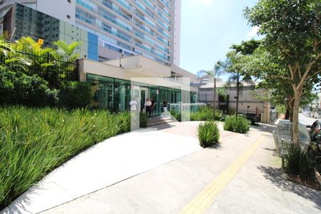 Apartamento à venda com 36m², 1 quarto e 1 vagaFachada e portaria 