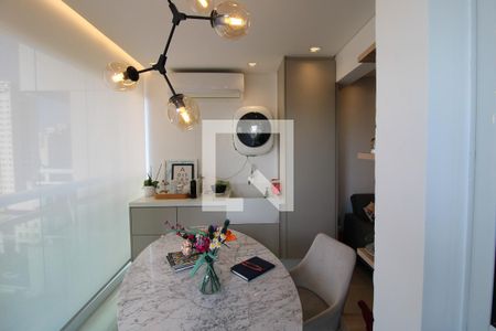 Varanda  de apartamento à venda com 1 quarto, 36m² em Barra Funda, São Paulo