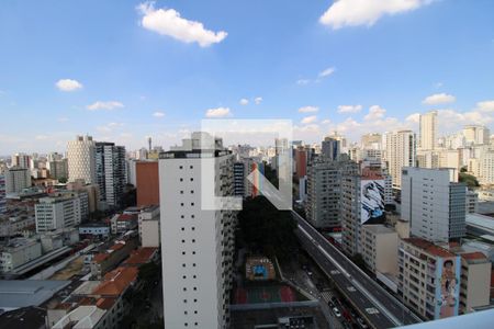 Apartamento à venda com 36m², 1 quarto e 1 vagaVista do terraço 