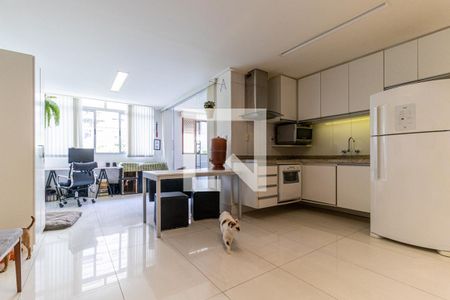 Sala de kitnet/studio à venda com 1 quarto, 58m² em Santa Cecilia, São Paulo