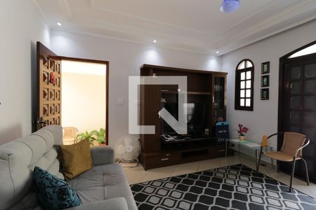Sala de casa à venda com 5 quartos, 209m² em Jardim Ipanema, Santo André
