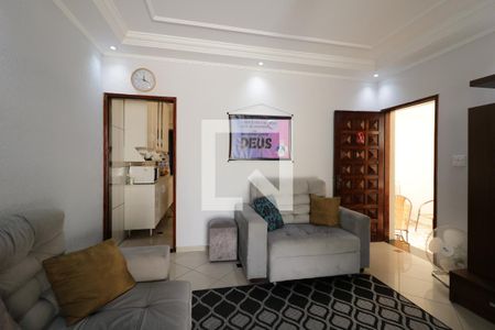 Sala de casa à venda com 5 quartos, 209m² em Jardim Ipanema, Santo André