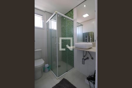 Apartamento à venda com 105m², 3 quartos e 3 vagasDetalhe do banheiro da suíte 3 