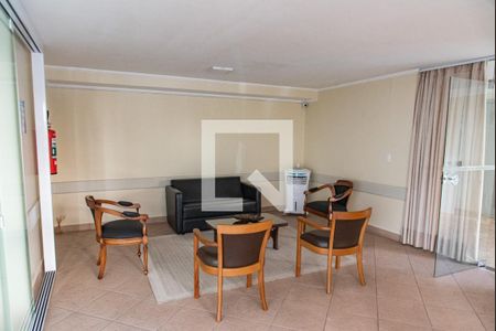 Apartamento para alugar com 38m², 1 quarto e sem vagaHall social