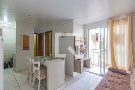 Sala  de apartamento para alugar com 2 quartos, 45m² em Olaria, Canoas