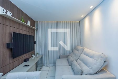 Sala de apartamento à venda com 2 quartos, 45m² em Caiçara, Belo Horizonte