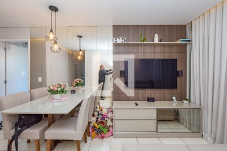 Sala de apartamento à venda com 2 quartos, 45m² em Caiçara, Belo Horizonte