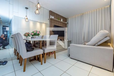 SalaSala de apartamento à venda com 2 quartos, 45m² em Caiçara, Belo Horizonte