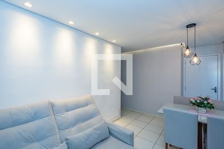 Sala de apartamento à venda com 2 quartos, 45m² em Caiçara, Belo Horizonte