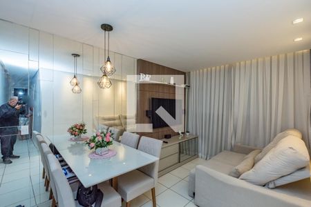 Sala de apartamento à venda com 2 quartos, 45m² em Caiçara, Belo Horizonte