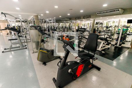 Apartamento para alugar com 119m², 3 quartos e 2 vagas Apartamento para alugar com 119m², 3 quartos e 2 vagasÁrea comum - Academia