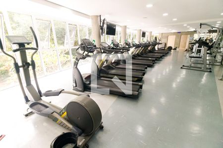 Apartamento para alugar com 119m², 3 quartos e 2 vagas Apartamento para alugar com 119m², 3 quartos e 2 vagasÁrea comum - Academia