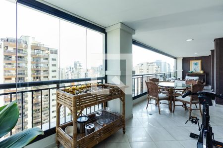 Varanda da Sala de apartamento à venda com 4 quartos, 250m² em Planalto Paulista, São Paulo