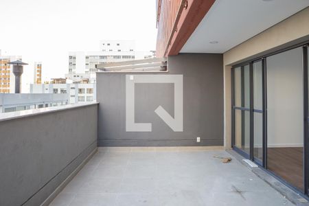 Studio para alugar com 42m², 1 quarto e sem vaga Studio para alugar com 42m², 1 quarto e sem vagaSacada