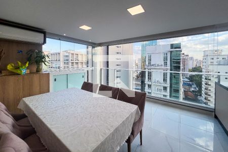 Varanda de apartamento à venda com 2 quartos, 98m² em Indianópolis, São Paulo