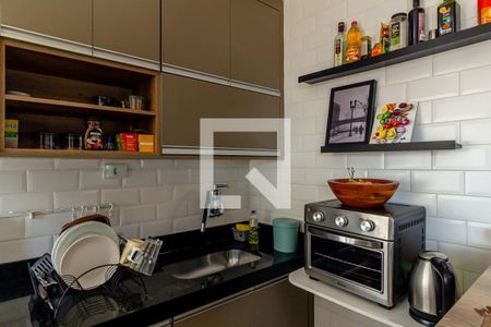Studio para alugar com 40m², 1 quarto e sem vaga Studio para alugar com 40m², 1 quarto e sem vagaCozinha e Lavanderia