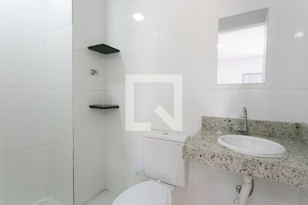 Banheiro de kitnet/studio para alugar com 1 quarto, 33m² em Vila Mafra, São Paulo