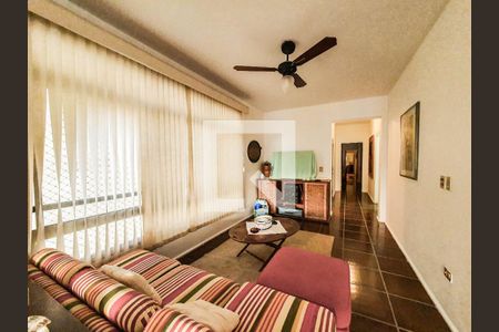 Sala de apartamento para alugar com 3 quartos, 200m² em Morro do Maluf, Guarujá