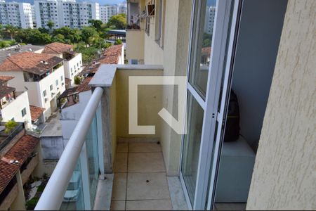 Varanda de apartamento para alugar com 3 quartos, 106m² em Pechincha, Rio de Janeiro