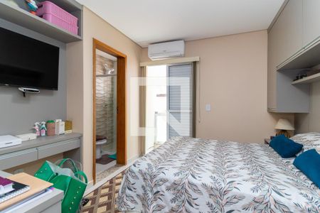 Quarto 1 - Suíte de casa de condomínio à venda com 2 quartos, 72m² em Vila Carmosina, São Paulo