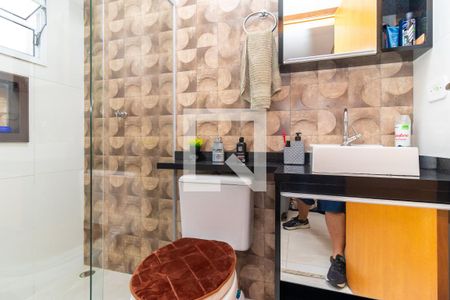 Casa de condomínio à venda com 72m², 2 quartos e 1 vagaBanheiro da Suíte 2