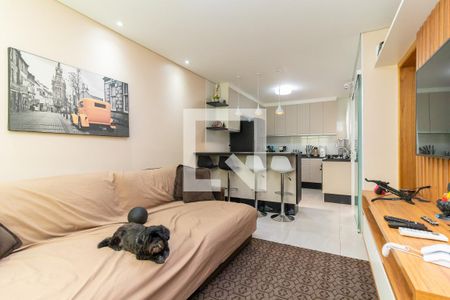 Sala de casa de condomínio à venda com 2 quartos, 72m² em Vila Carmosina, São Paulo