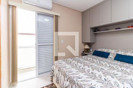 Quarto 1 - Suíte de casa de condomínio à venda com 2 quartos, 72m² em Vila Carmosina, São Paulo