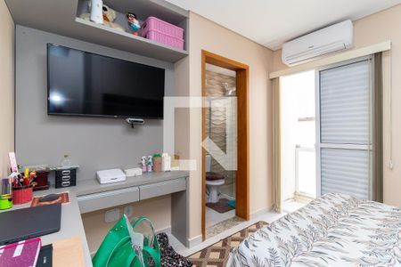 Quarto 1 - Suíte de casa de condomínio à venda com 2 quartos, 72m² em Vila Carmosina, São Paulo