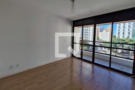 Sala de apartamento à venda com 1 quarto, 48m² em Cambuí, Campinas