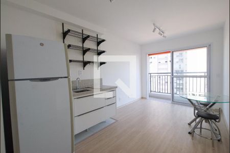 Sala - Cozinha de apartamento para alugar com 1 quarto, 35m² em Vila Mariana, São Paulo
