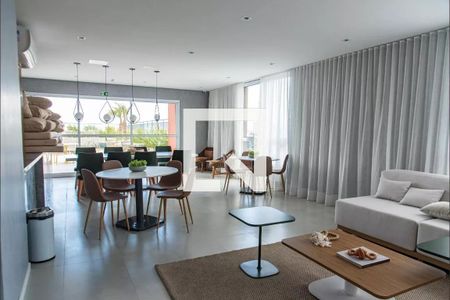 Apartamento para alugar com 35m², 1 quarto e sem vaga Apartamento para alugar com 35m², 1 quarto e sem vagaÁrea comum - Salão de festas