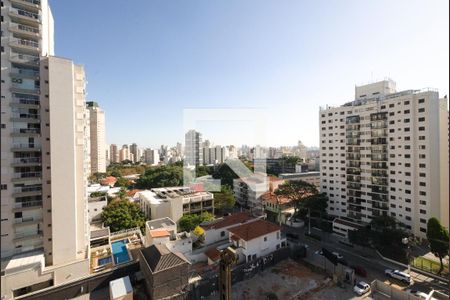 Varanda - Vista de apartamento para alugar com 1 quarto, 35m² em Vila Mariana, São Paulo